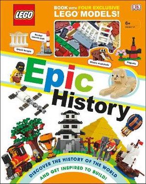 LEGO EPIC HISTORY: BOOK WITH FOUR EXCLUSIVE LEGO MODELS (LEGO BOOK & TOYS)
