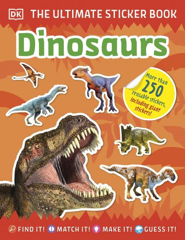 ULTIMATE STICKER BOOK: DINOSAURS