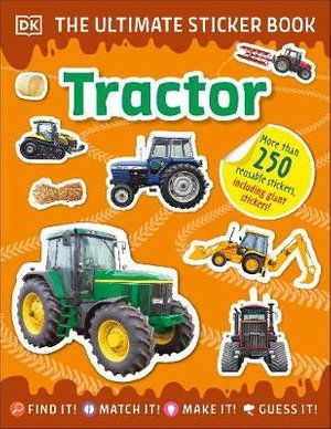 ULTIMATE STICKER BOOK: TRACTOR