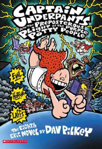 CAPTAIN UNDERPANTS AND THE PREPOSTEROUS PLIGHT OF THE PURPLE POTTY PEOPLE (#8)