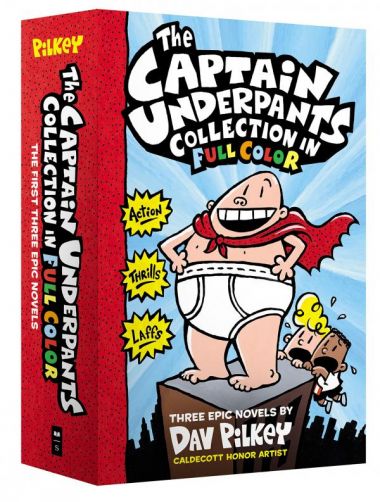 CAPTAIN UNDERPANTS COLOR COLLECTION (FIRST 3 BOOKS)