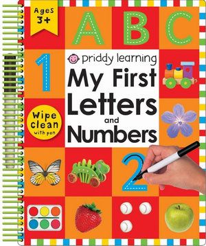MY FIRST LETTERS AND NUMBERS (WIPE CLEAN SPIRALS)