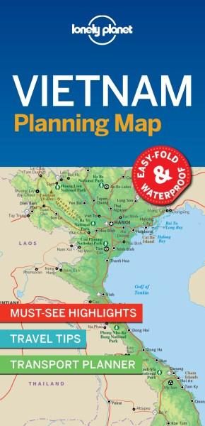 LONELY PLANET PLANNING MAP: VIETNAM  (1ST ED.)