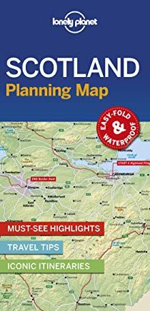 LONELY PLANET PLANNING MAP: SCOTLAND (1ST ED.)