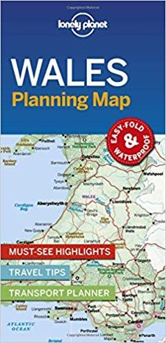 LONELY PLANET PLANNING MAP: WALES (1ST ED.)