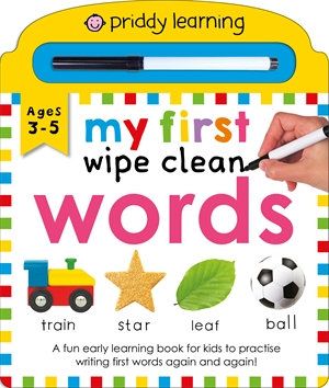 MY FIRST WIPE CLEAN: WORDS